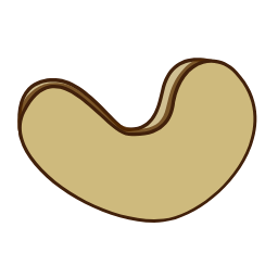 Cashew Icon, cashew,nut