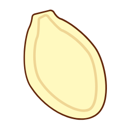 Pumpkin Seed Icon, pumpkin seed,snack
