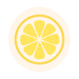 Dried Lemon Icon, dried lemon,dried fruit,snack