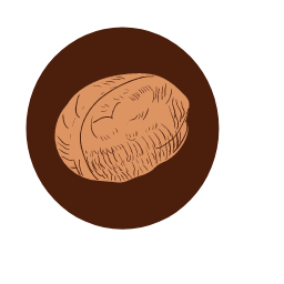 Paper - Skinned Walnut Icon, paper - skinned walnut,walnut,snack