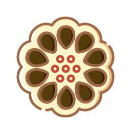 Jujube Flower Pastry Icon, jujube pastry,Chinese snack