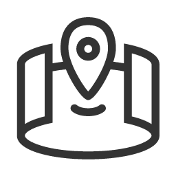 Map Navigation Icon, map navigation,travel direction