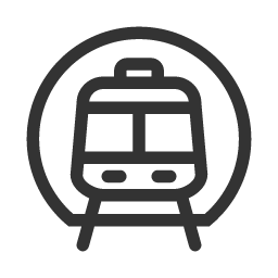 Subway Transportation Icon, subway,travel transport