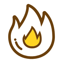 Heat Flame Icon, flame,heat