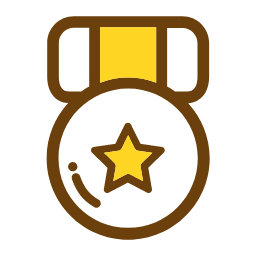 Medal with Star Icon, medal,star