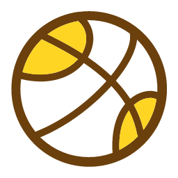 Outdoor Basketball Icon, basketball,outdoor