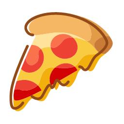 Pizza Slice Icon, pizza,fast food
