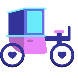 Wedding Brougham Icon, brougham,wedding