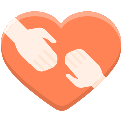 Wedding Caring Hands Icon, caring,wedding
