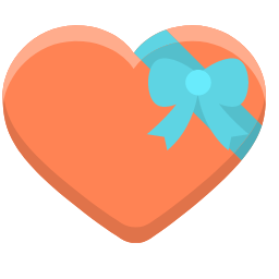 Wedding Gift Heart Icon, gift,wedding