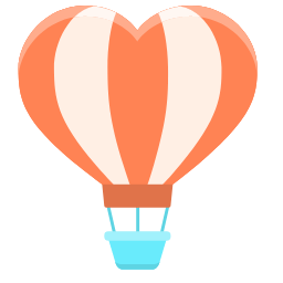 Wedding Hot - Air Balloon Icon, balloon,wedding