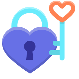 Wedding Key of Heart Icon, key,wedding