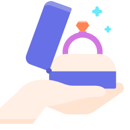 Wedding Proposal Icon, proposal,wedding