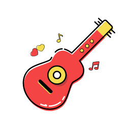 Guitar Icon, guitar,music,love