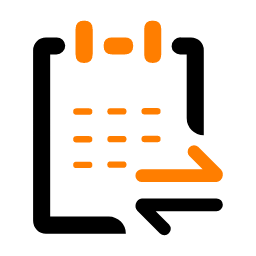 Log Data Processing Icon, Log,Data,Processing