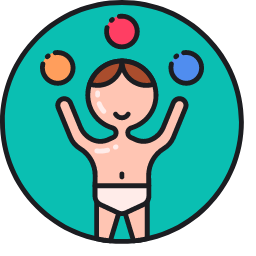 Childhood Development Icon, childhood,development