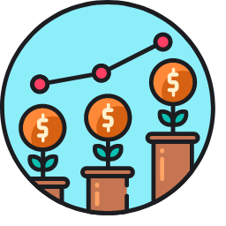 Economy Growth Icon, economy,growth
