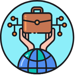 Global Business Icon, business,global