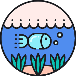 Life Below Water Icon, life,water