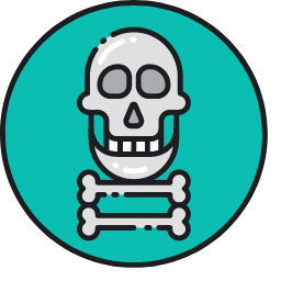 Skull of Death Icon, death,skull