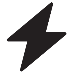 Lightning Bolt Icon, lightning bolt,energy