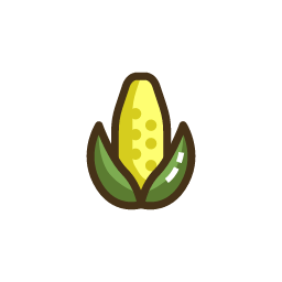 Corn Icon, corn,vegetable