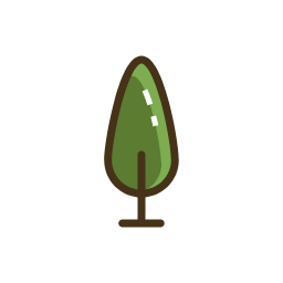 Cypress Icon, cypress,tree