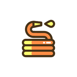 Garden Hose Icon, garden hose,gardening tool