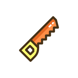 Handsaw Icon, handsaw,gardening tool
