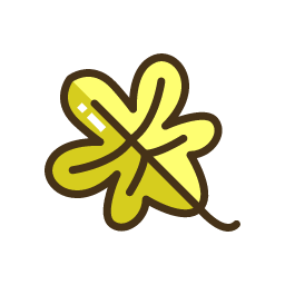 Oak Leaves Icon, oak leaves,leaf