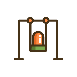 Swing Icon, swing,garden furniture