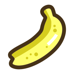 Banana Icon, banana,fruit