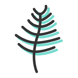 Needle - Like Leaf Icon, needle - like,leaf