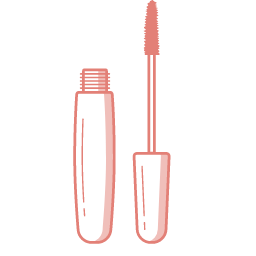Mascara Line Icon, mascara,makeup