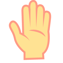 Hand Icon, hand,musculoskeletal