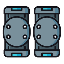 Elbow Pad Icon, elbow,pad,protection