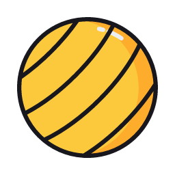 Exercise Ball Icon, exercise,ball,fitness