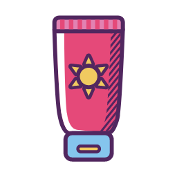 Sunscreen Icon, sunscreen,skincare,protection