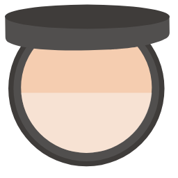 Face Powder Container Icon, powder,container