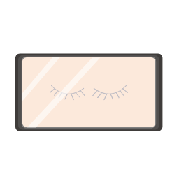 Makeup Palette Icon, palette,makeup