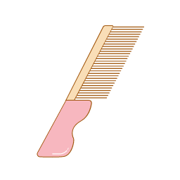 Comb Icon, comb,hair