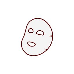 Facial Mask Icon, facial mask,skincare,beauty