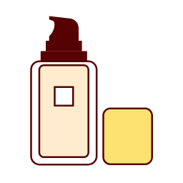 Foundation Icon, foundation,makeup,base