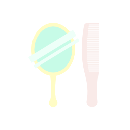Mirror Cosmetic Icon, mirror,makeup tools