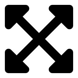 Expand Arrows Alt Icon, expand,arrows