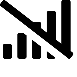 Signal Slash Icon, signal,slash