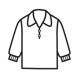 Collared Shirt Icon, collared shirt,shirt,formal