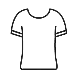 T - shirt Icon, T - shirt,short - sleeved,top