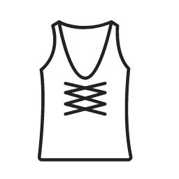 Tank Top Icon, tank top,sleeveless,top