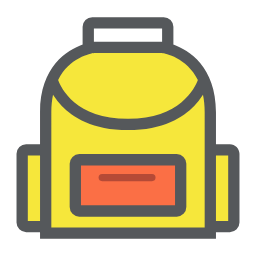 Backpack Icon, backpack,gear